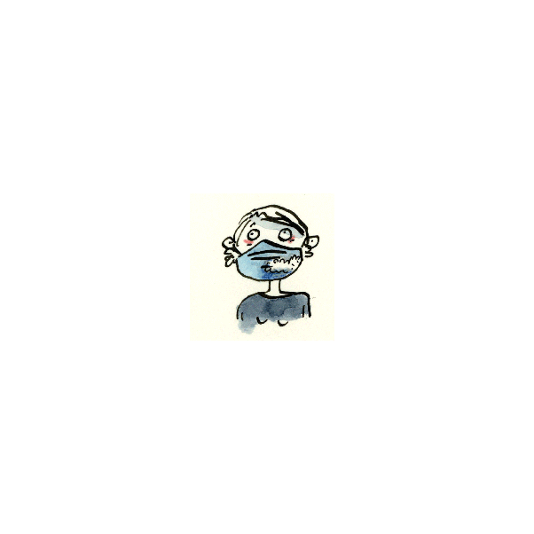 Wolkenmaske
